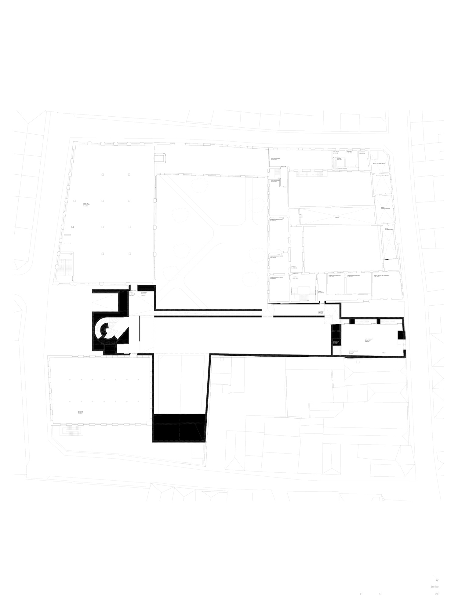 aires mateus architecture faculty tournai belgium designboom