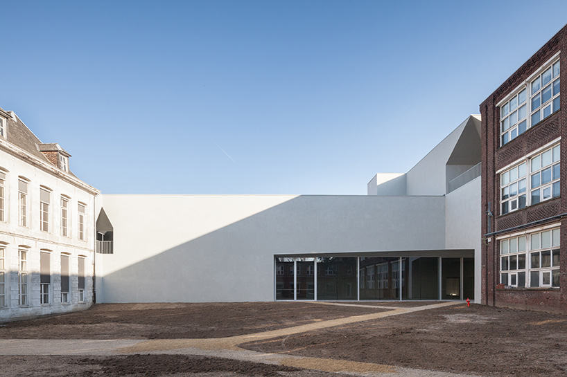 aires mateus architecture faculty tournai belgium designboom