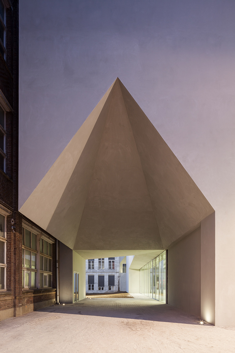 aires mateus architecture faculty tournai belgium designboom