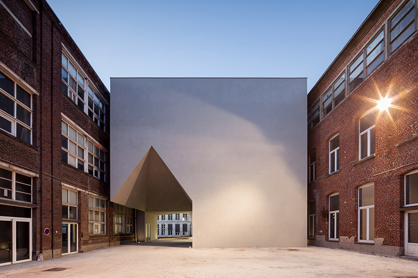 aires mateus architecture faculty tournai belgium designboom