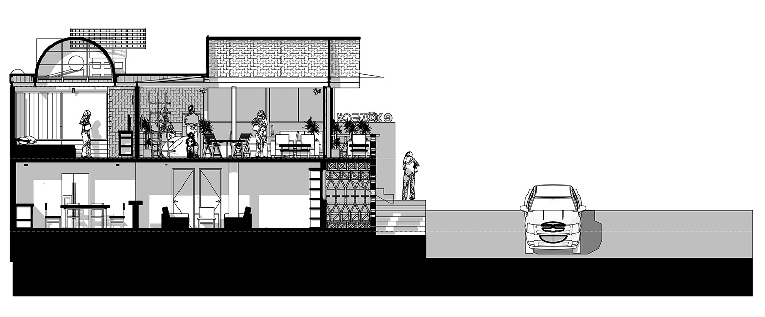 aldana sanchez architects hnahnu multimedia center mexico designboom