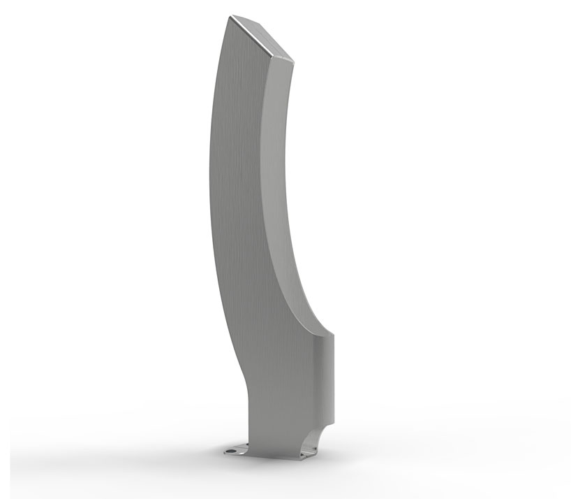 alegre industrial studio: aluminum bike stands for katzden architec