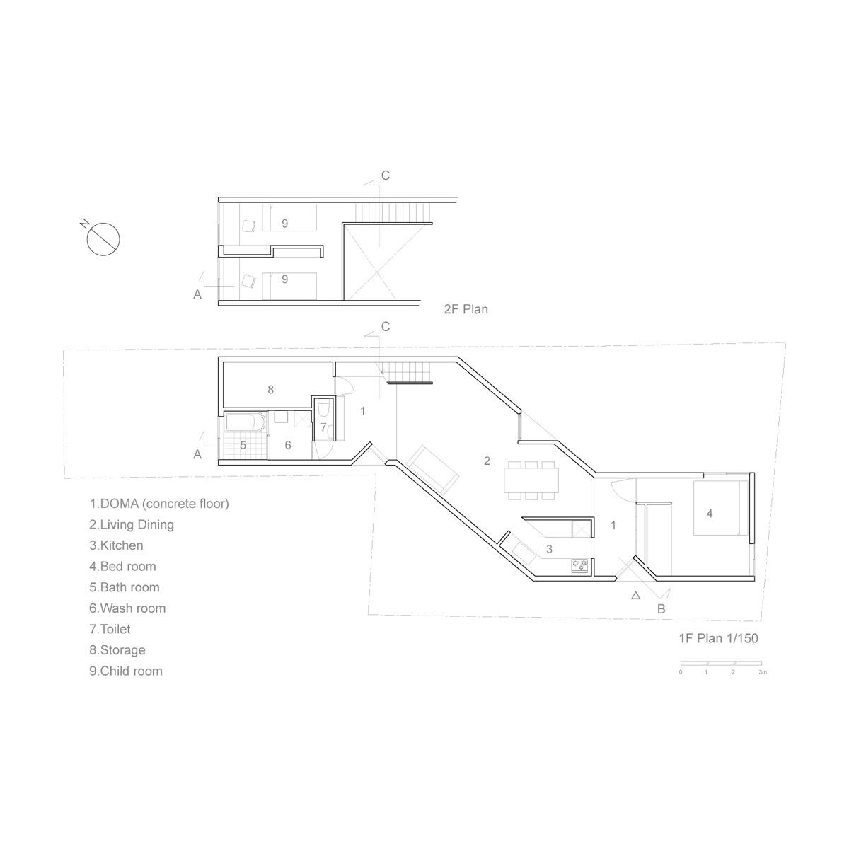 alphaville house twisted designboom