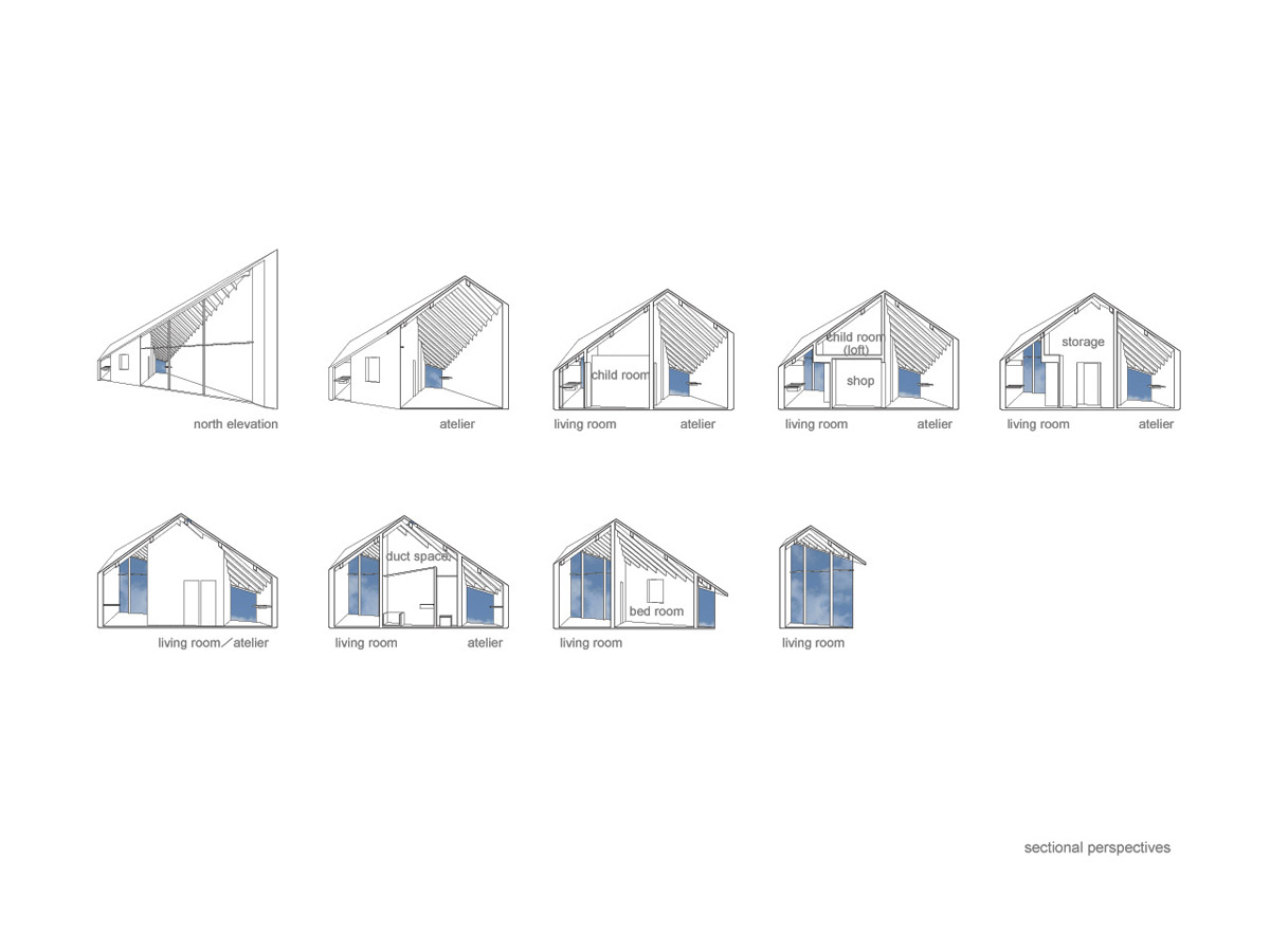 alphaville skyhole house shiga japan designboom