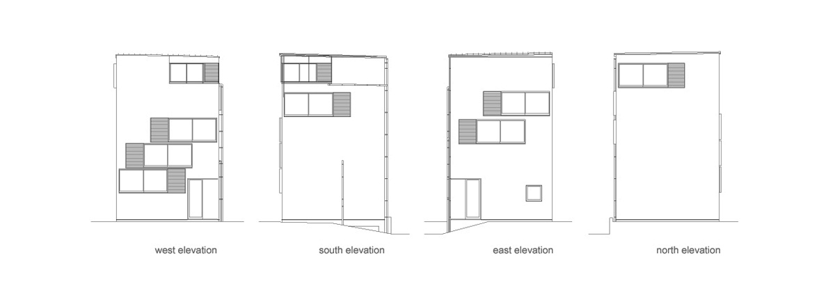 alphaville spiral window house osaka japan designboom
