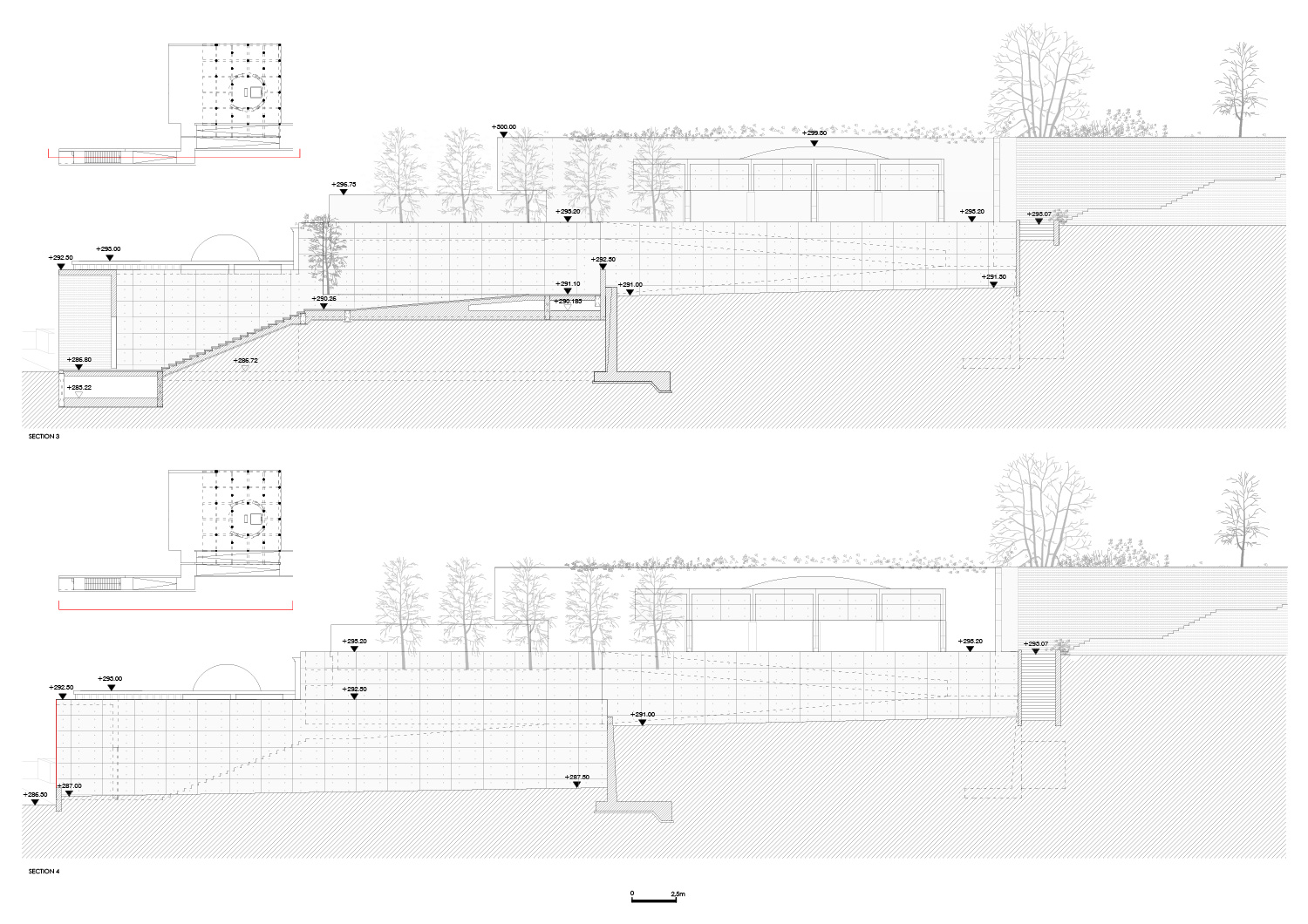 álvaro siza + carlos castanheira design mausoleum for taiwan cemetery