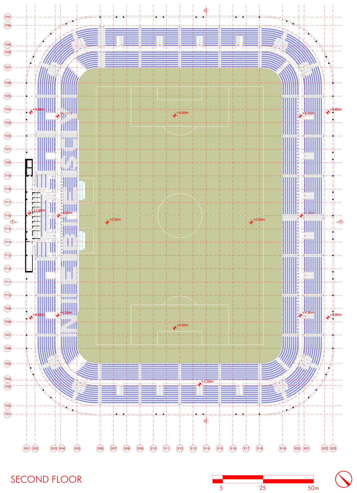 andrea maffei architects\' chorzow stadium in poland