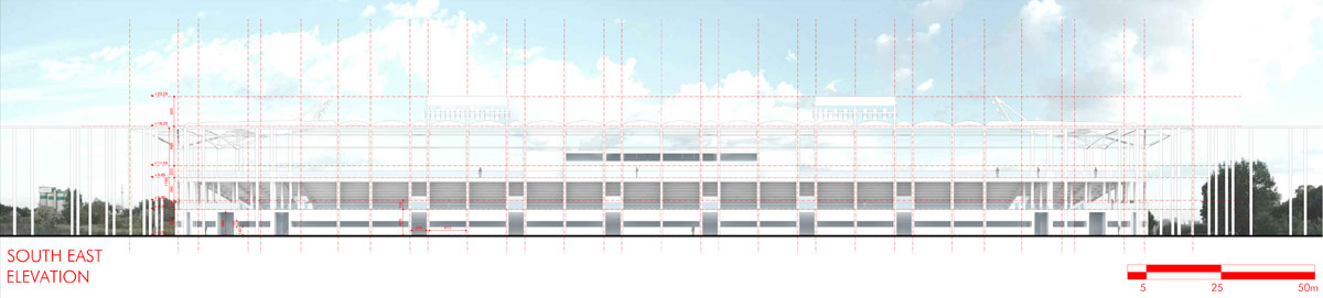 andrea maffei architects\' chorzow stadium in poland