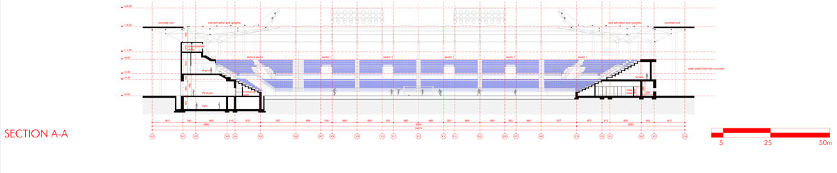 andrea maffei architects\' chorzow stadium in poland