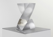 anish kapoor's black whirlpool endlessly spins at galleria continua