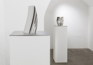 anish kapoor's black whirlpool endlessly spins at galleria continua