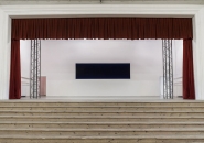 anish kapoor's black whirlpool endlessly spins at galleria continua