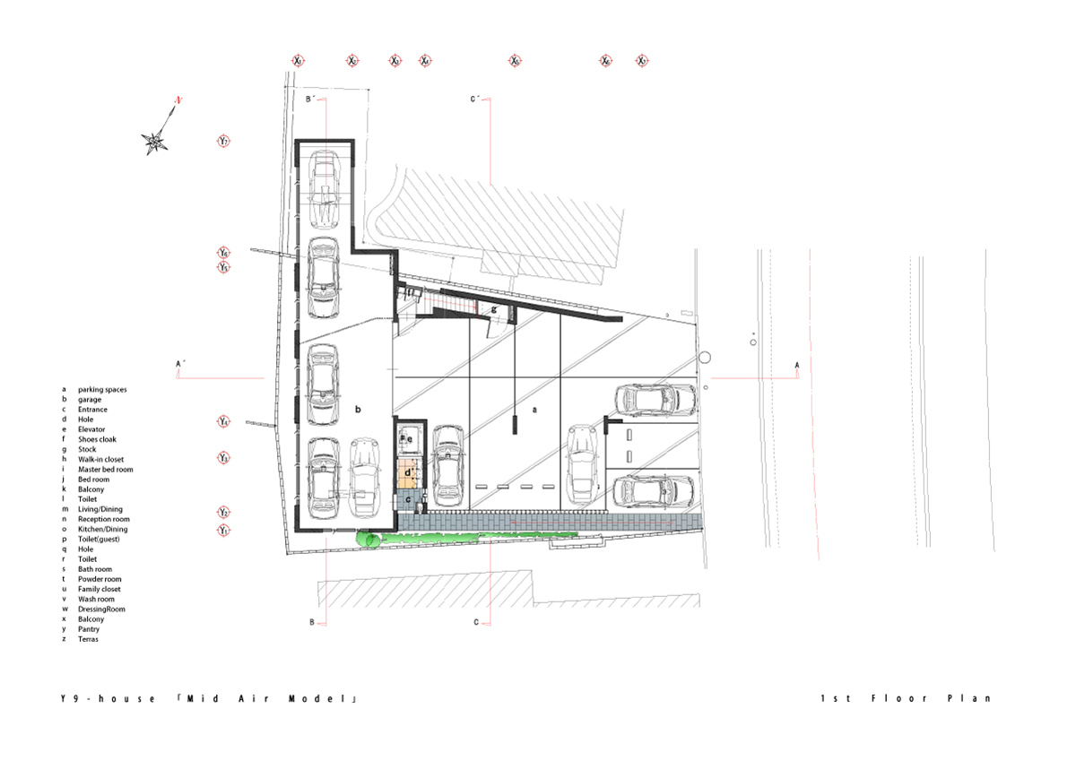 architect show masahiko sato Y9-house modeling in the air fukuoka japan designboom