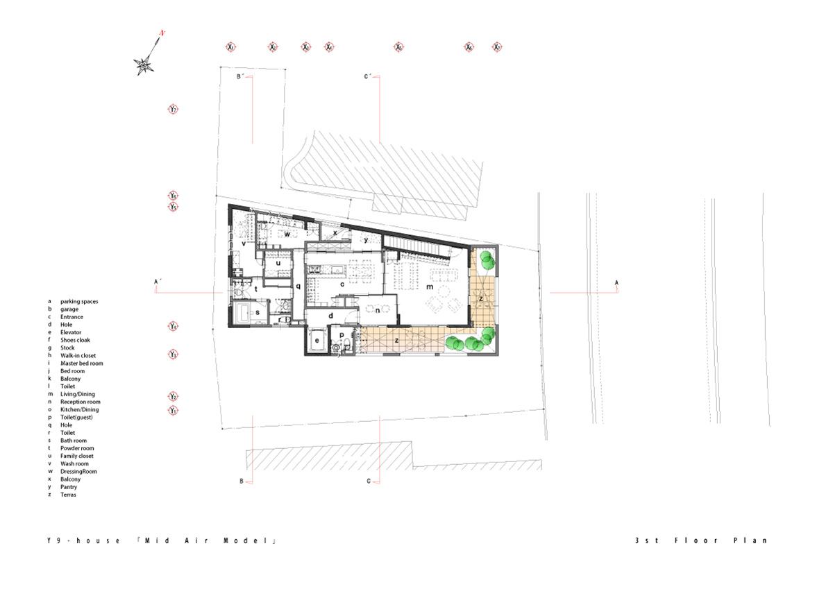 architect show masahiko sato Y9-house modeling in the air fukuoka japan designboom
