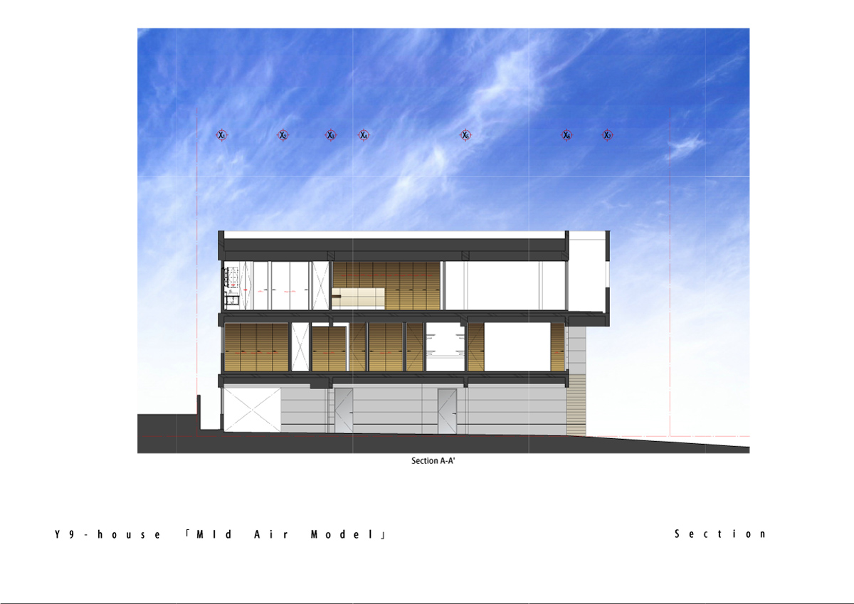 architect show masahiko sato Y9-house modeling in the air fukuoka japan designboom