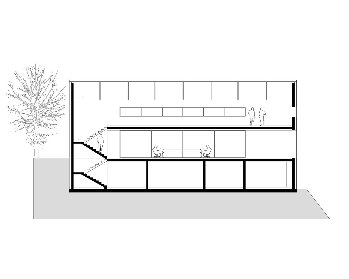 architektura d.o.o. the black barn designboom