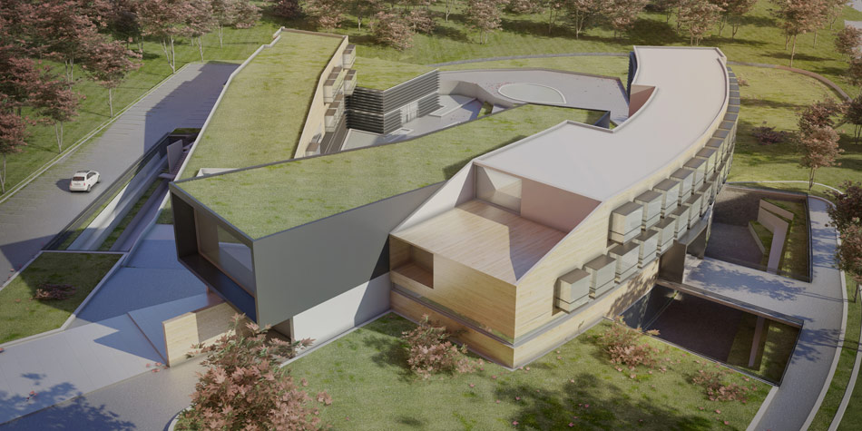 archvision studio: balneary center in romania