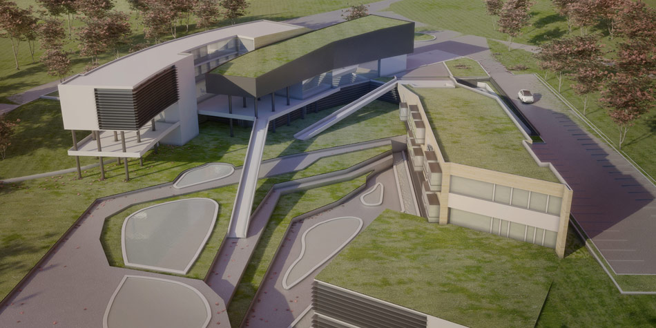 archvision studio: balneary center in romania