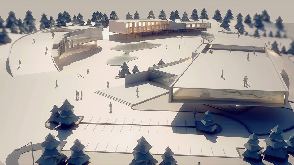 archvision studio: balneary center in romania