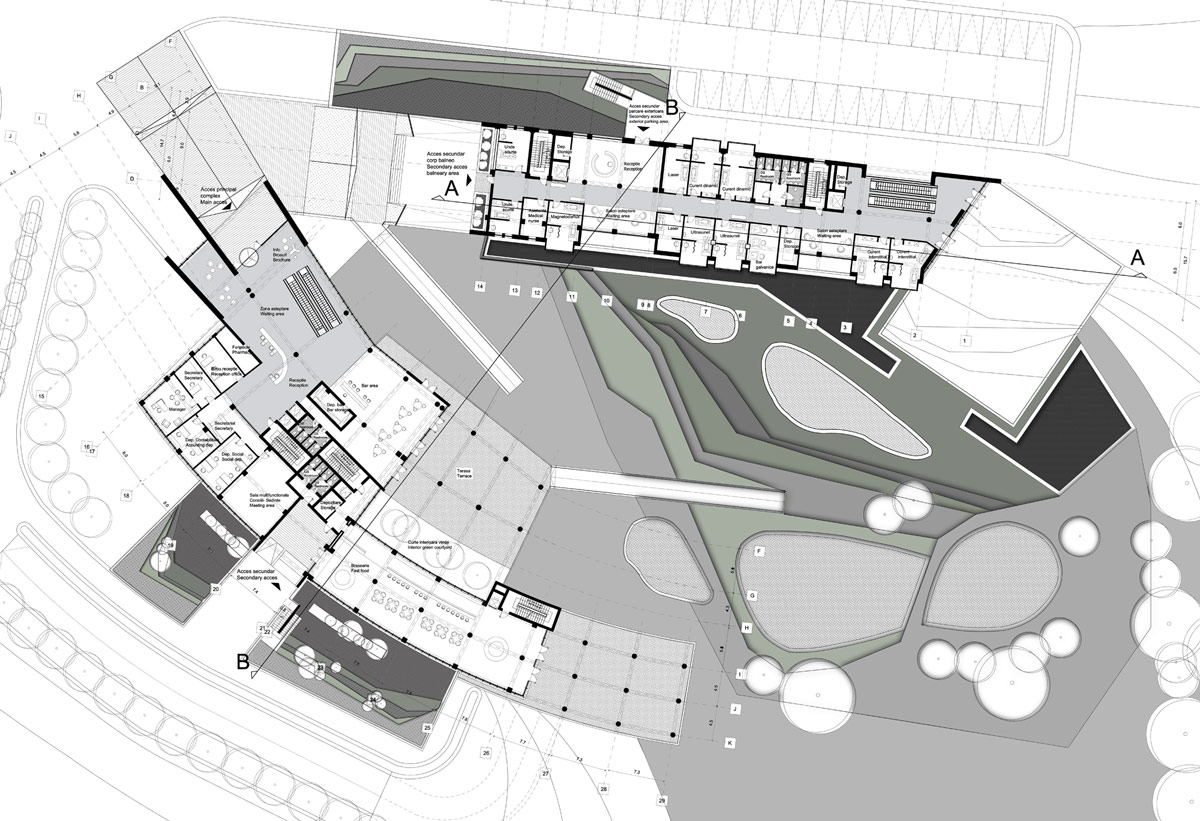 archvision studio: balneary center in romania