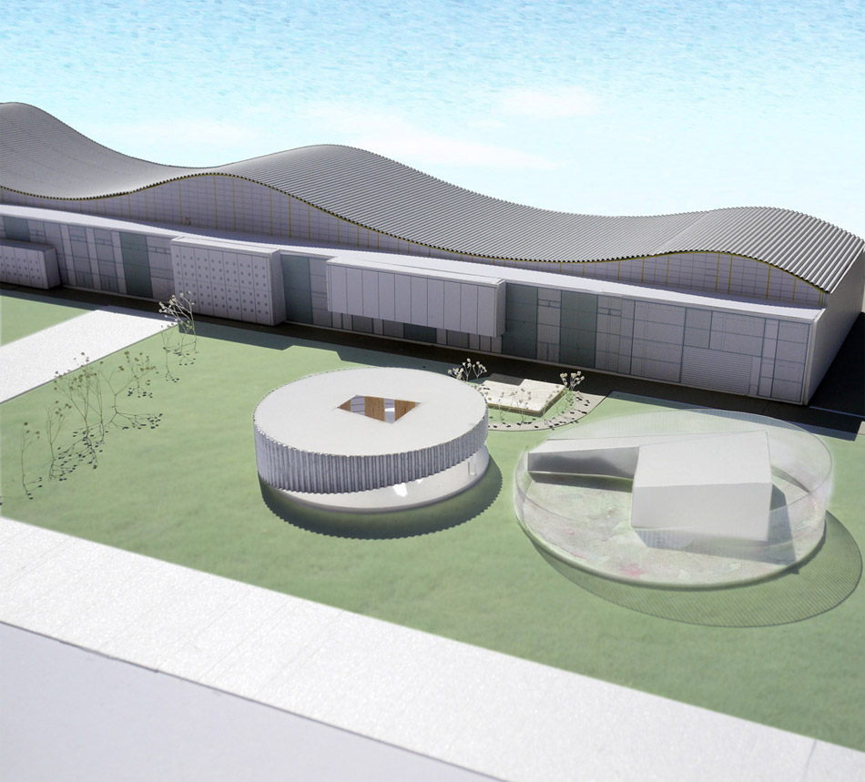 assistant designs korogaru pavilion for YCAM 10th anniversary