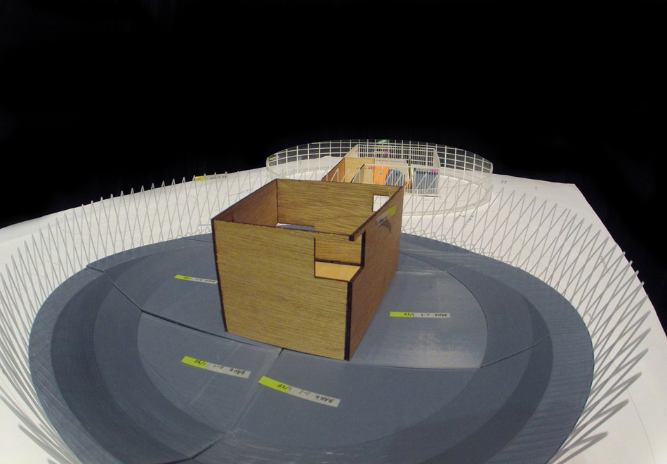 assistant designs korogaru pavilion for YCAM 10th anniversary