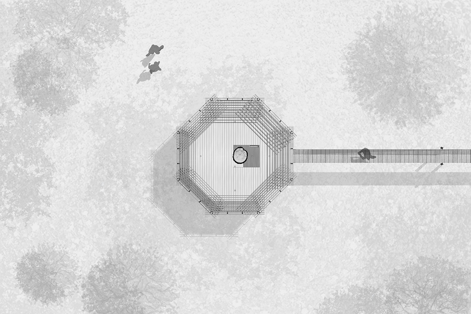 atelier LAVIT origin tree house raray france designboom