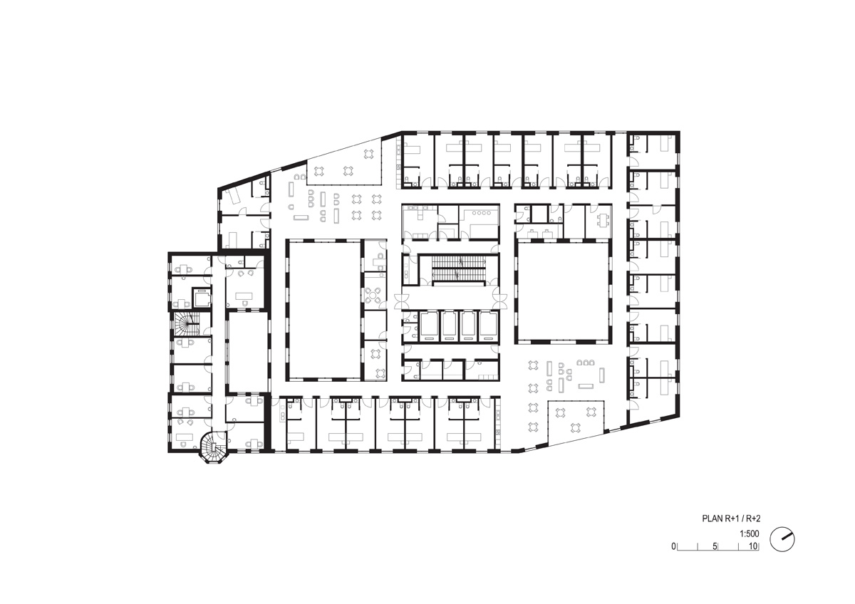 atelier zundel cristea AZC residential care home nursery paris designboom
