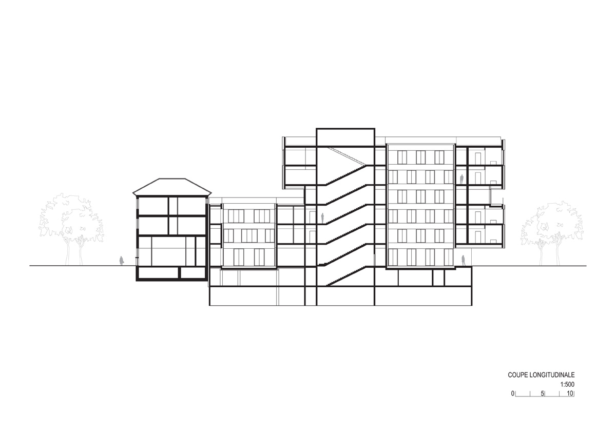 atelier zundel cristea AZC residential care home nursery paris designboom
