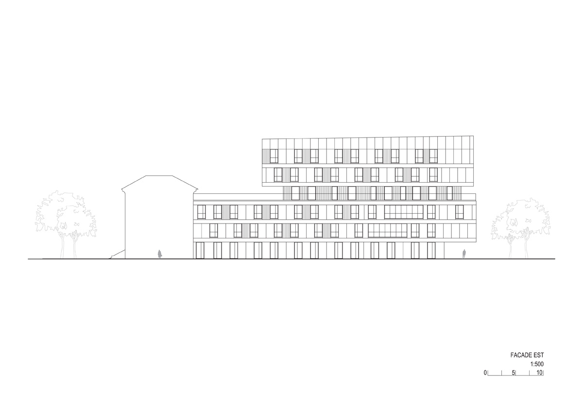 atelier zundel cristea AZC residential care home nursery paris designboom