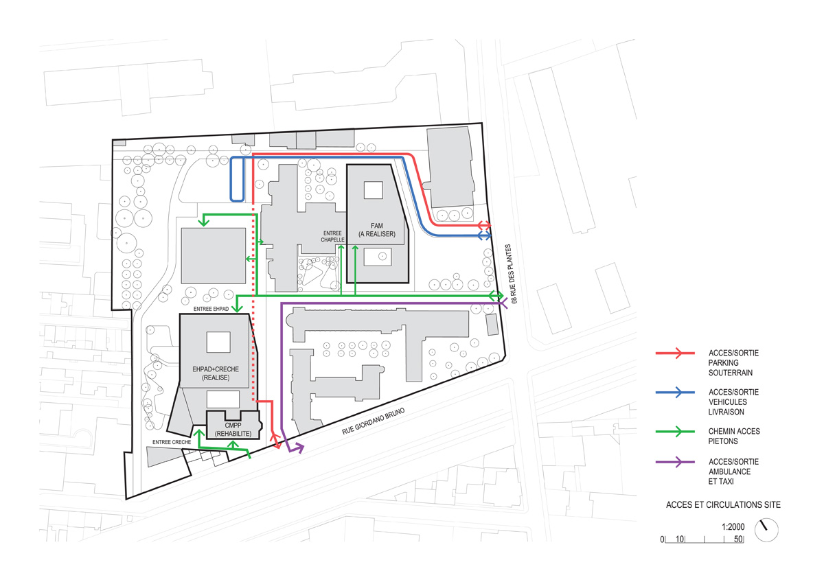 atelier zundel cristea AZC residential care home nursery paris designboom