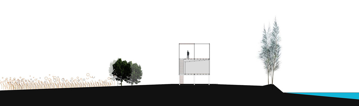 atot arquitectura: delta cabin