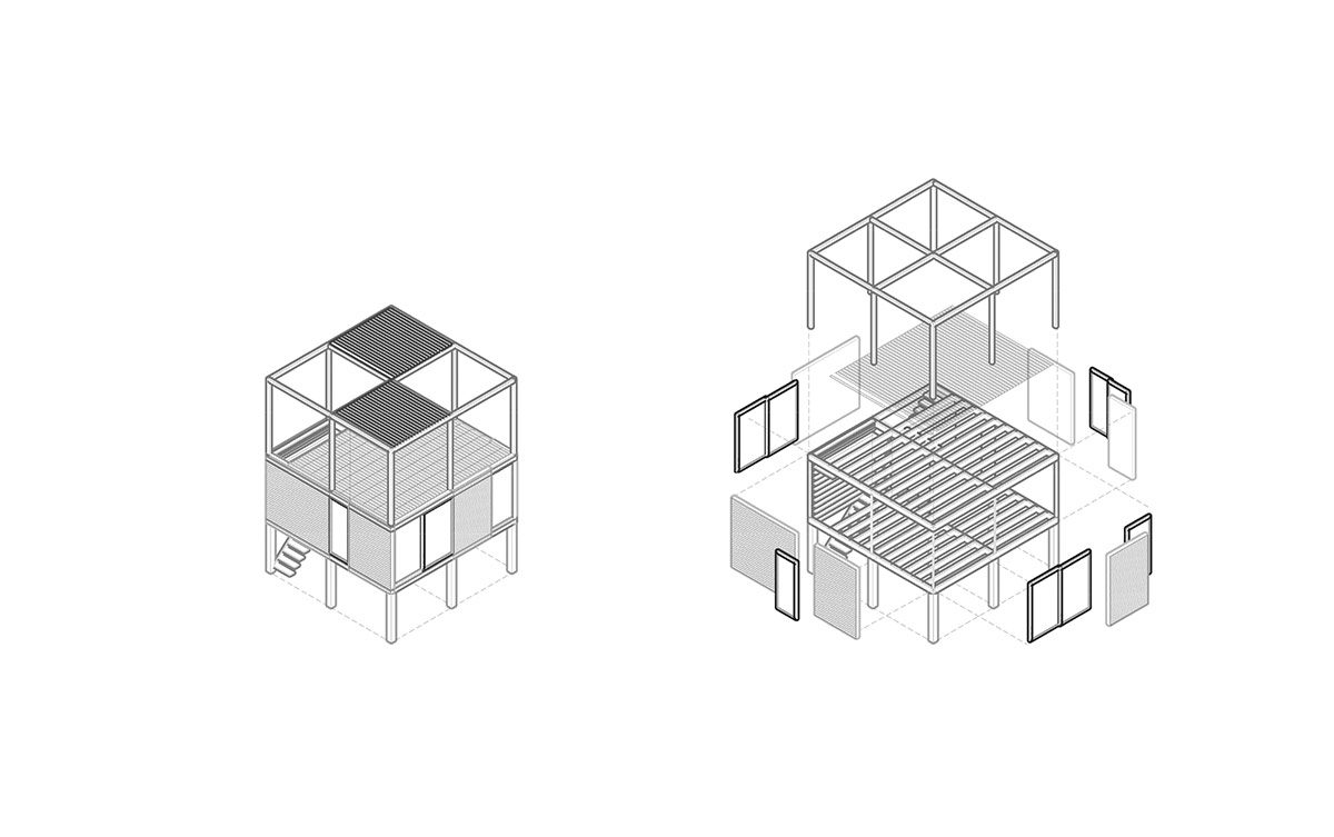 atot arquitectura: delta cabin