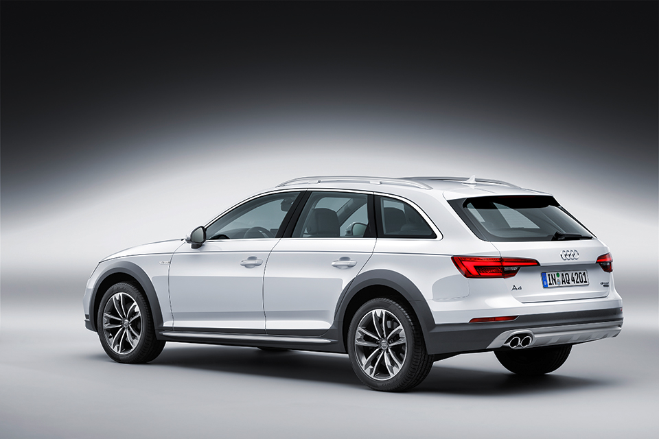 designboom test drives AUDI's second-gen A4 allroad quattro through bavaria