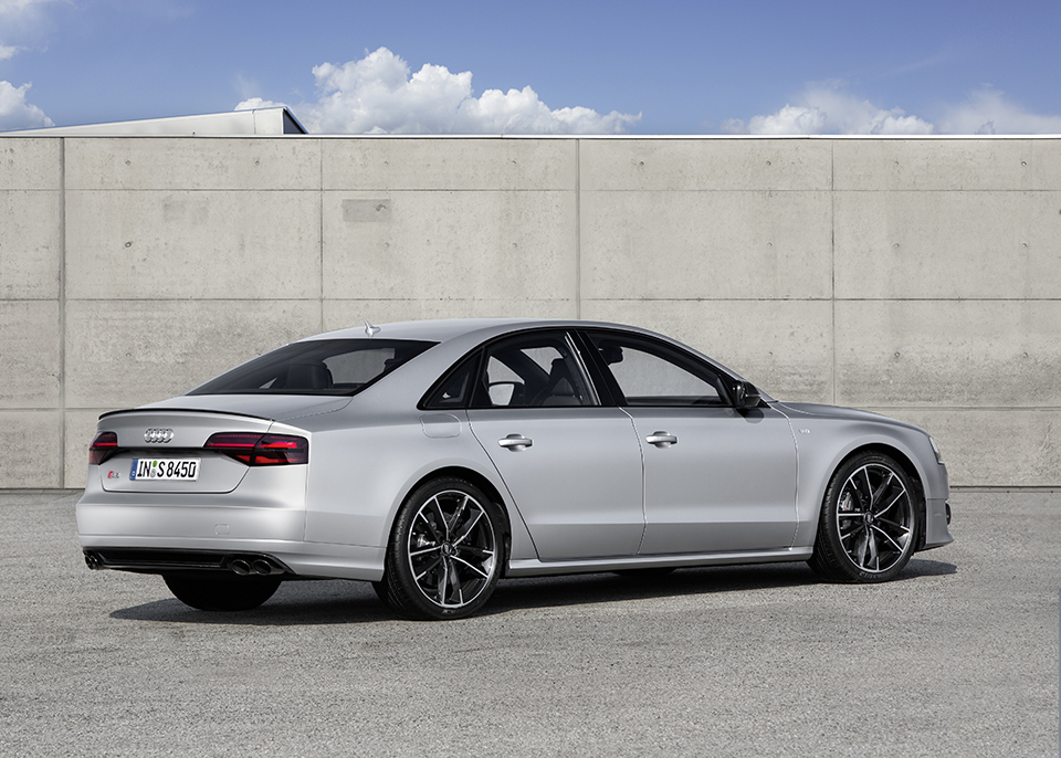 this is not a regular family sedan - meet the powerful AUDI S8 plus