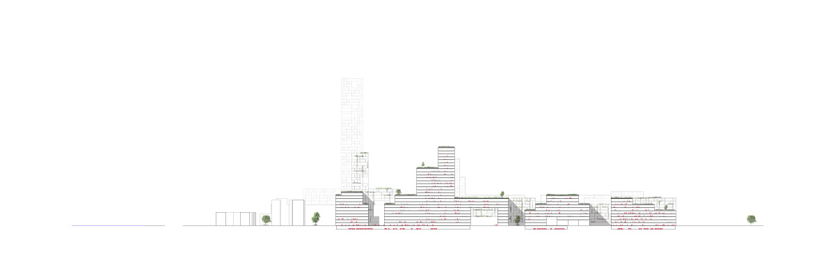 AZPML mega city shenzen bay the global downtown designboom