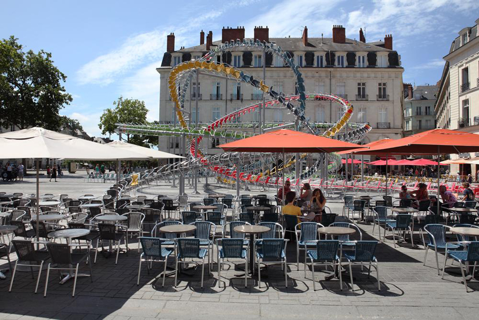 baptiste debombourg stellar chair sculpture france