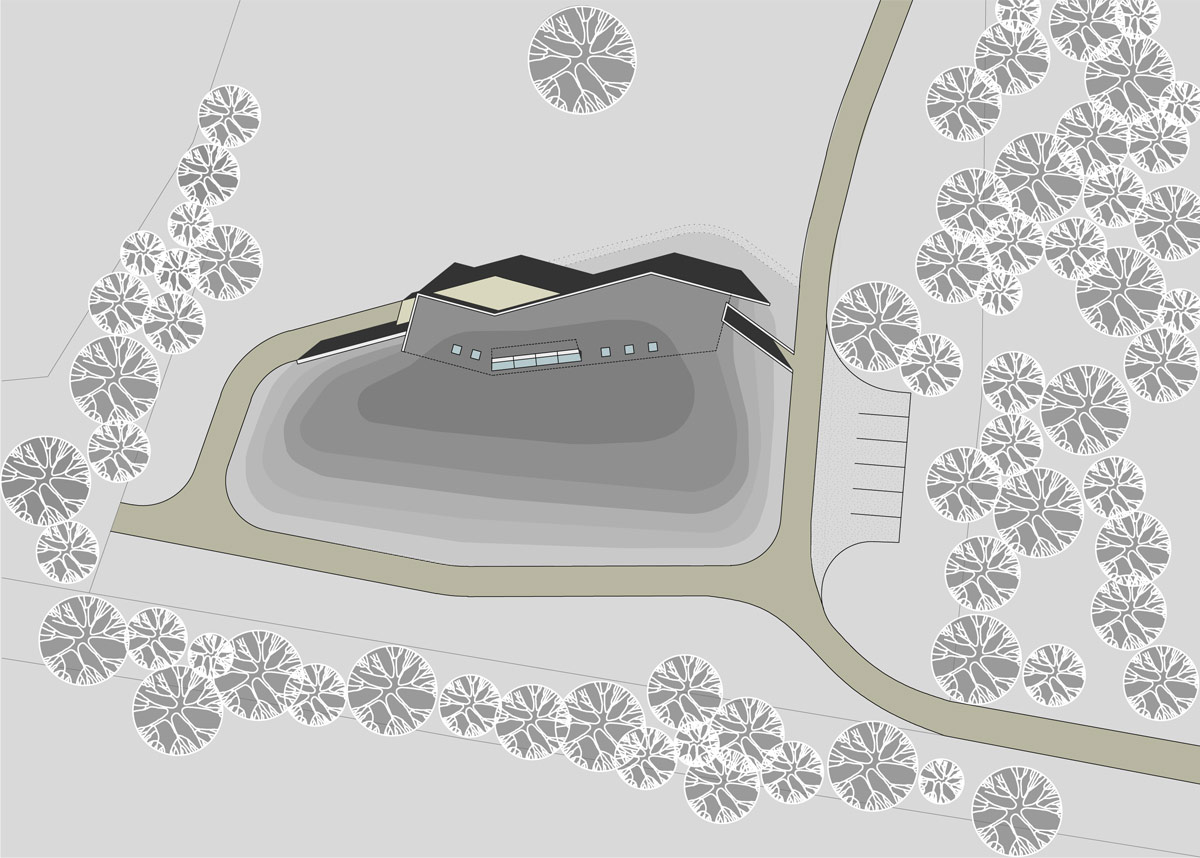 basarch: hunting lodge on a game preserve