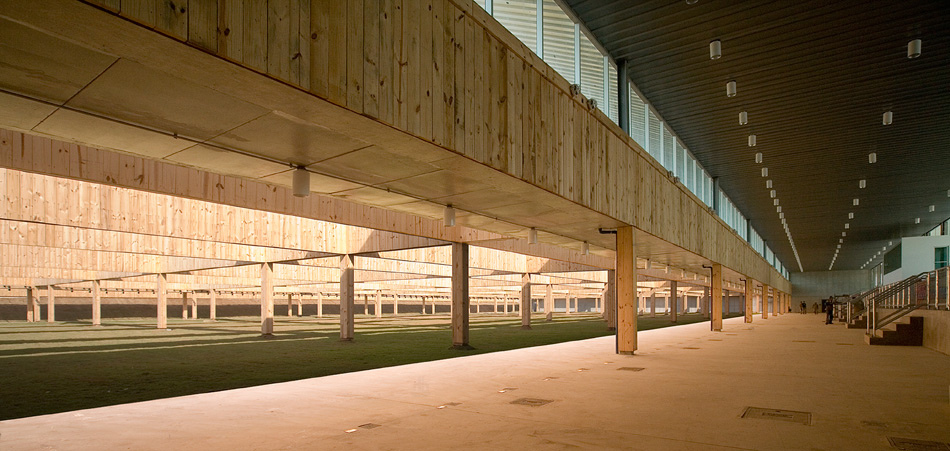 BCMF arquitetos national shooting center designboom