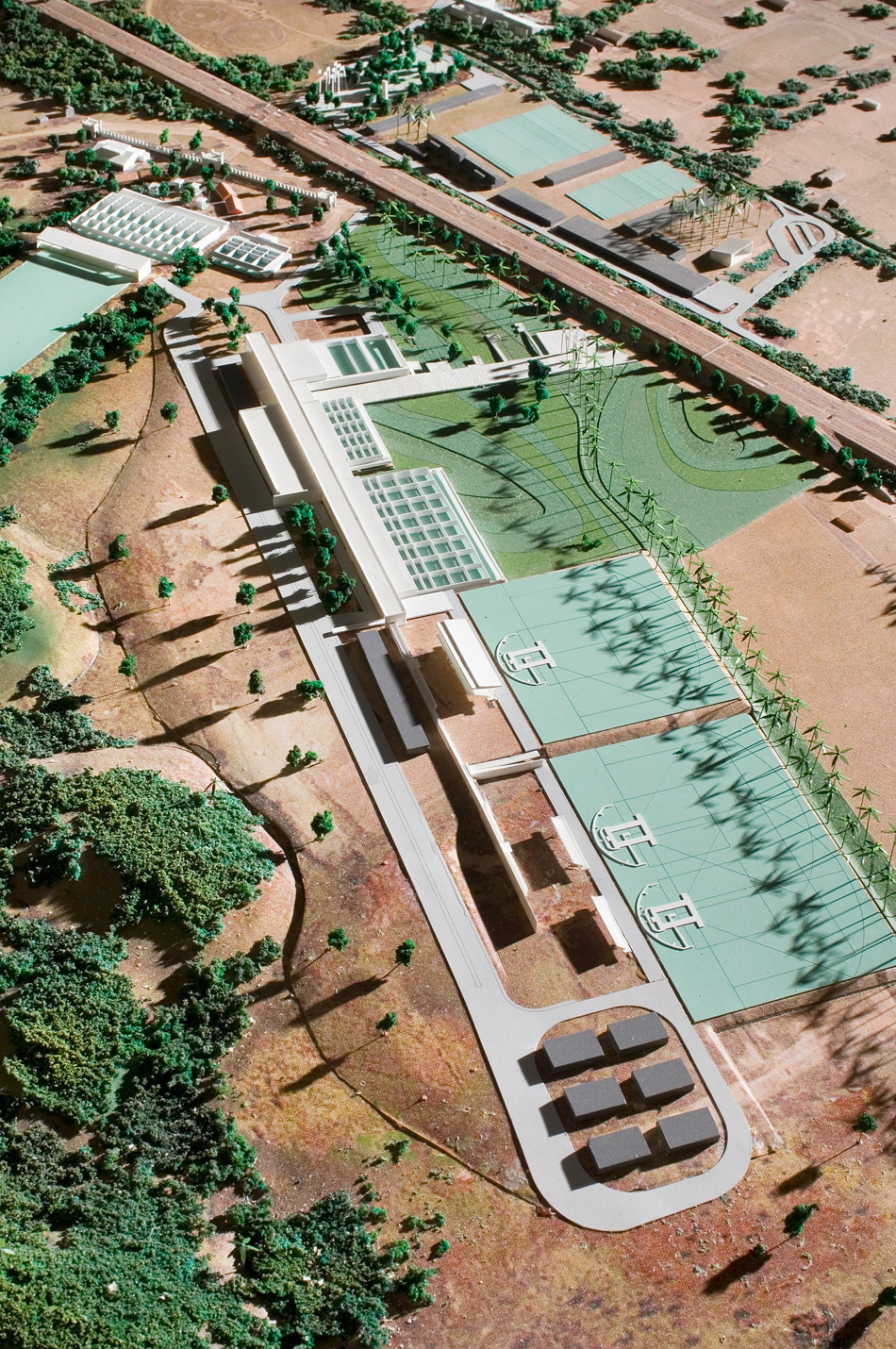 BCMF arquitetos national shooting center designboom