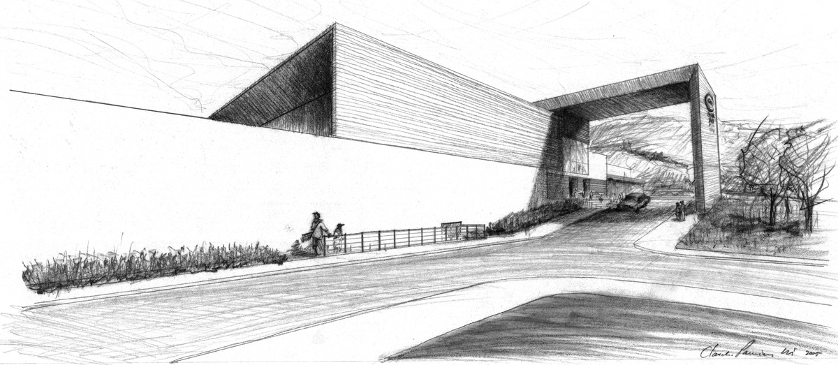 BCMF arquitetos national shooting center designboom