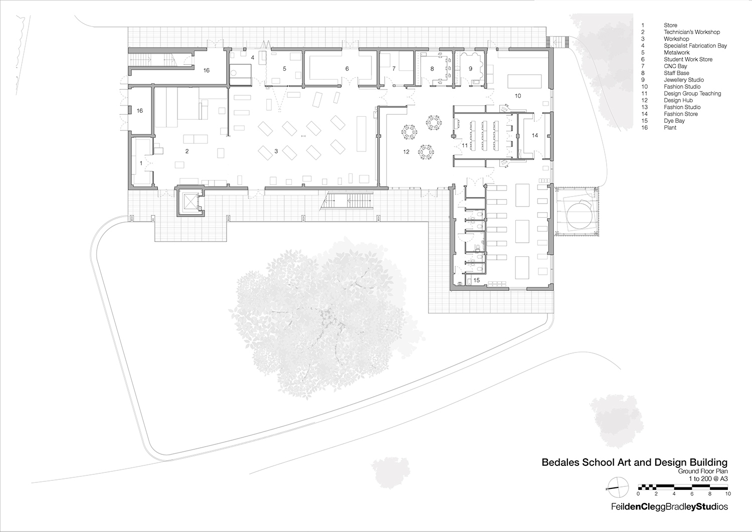 COM-1696-PRES-00 Ground Floor Plan