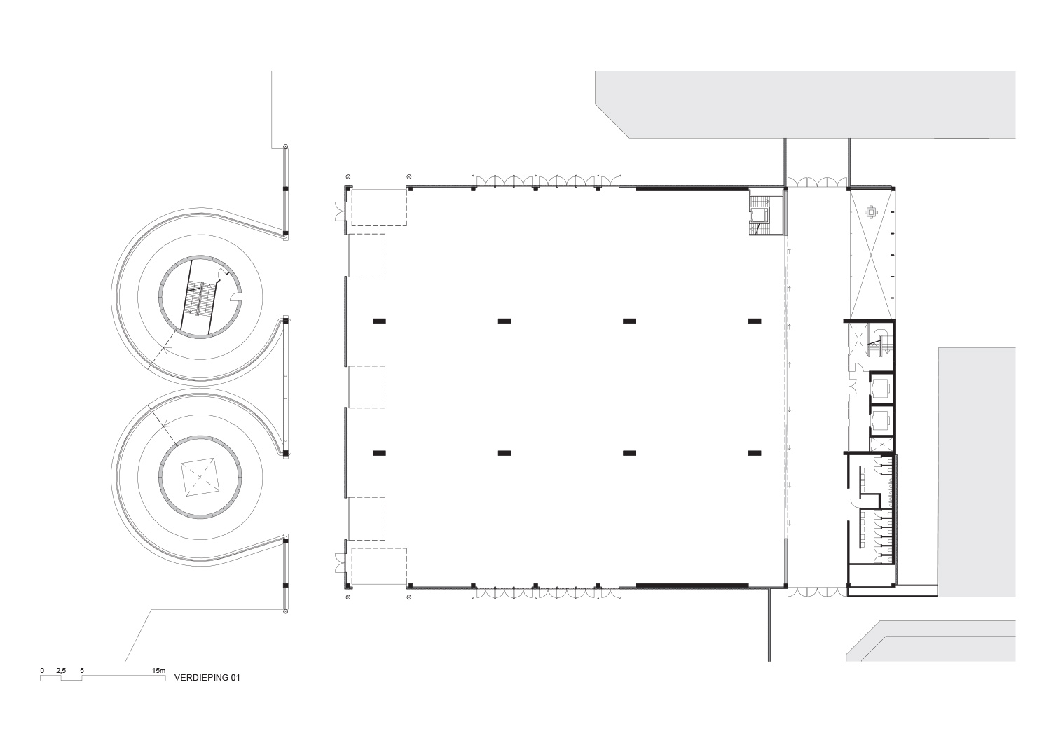 benthem crouwel re-interprets the car park typology with RAI convention center designboom