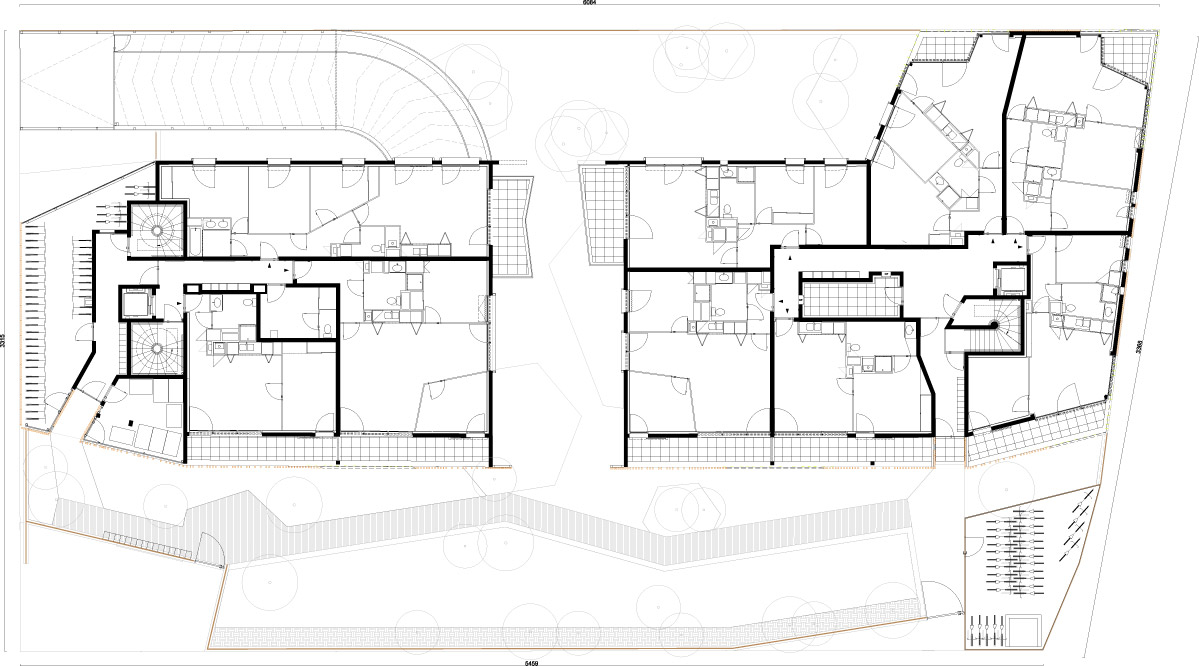 bernard buhler residence origami designboom