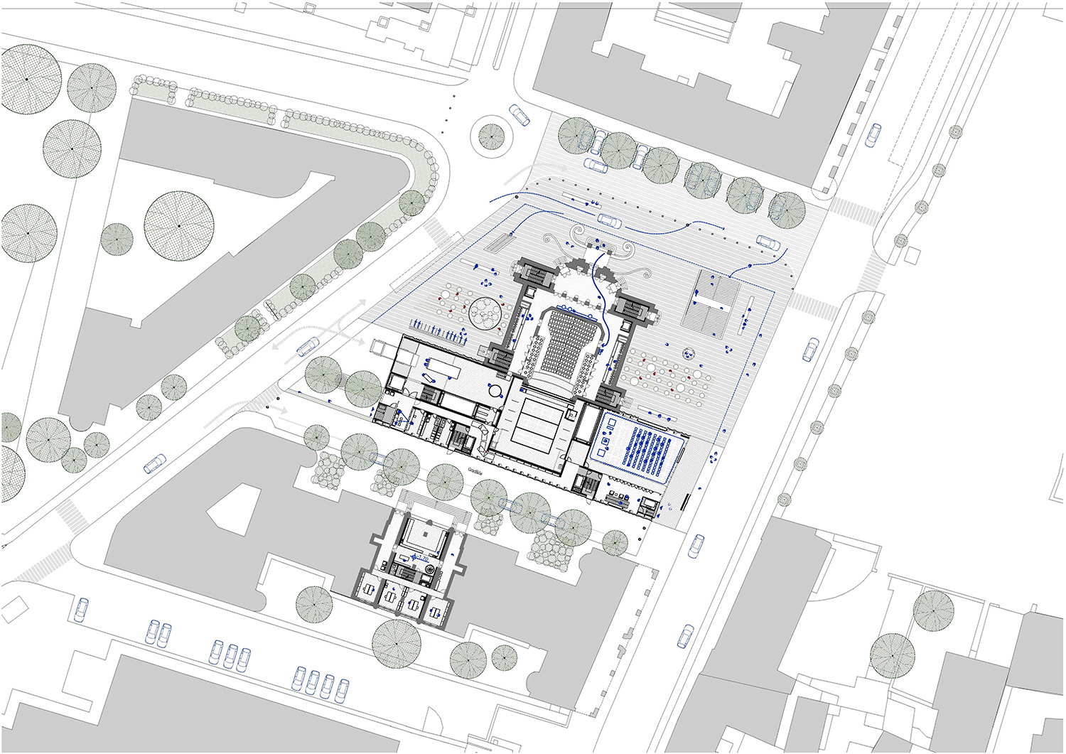 bevk perović arhitekti to renovate and extend slovenia's national theater designboom
