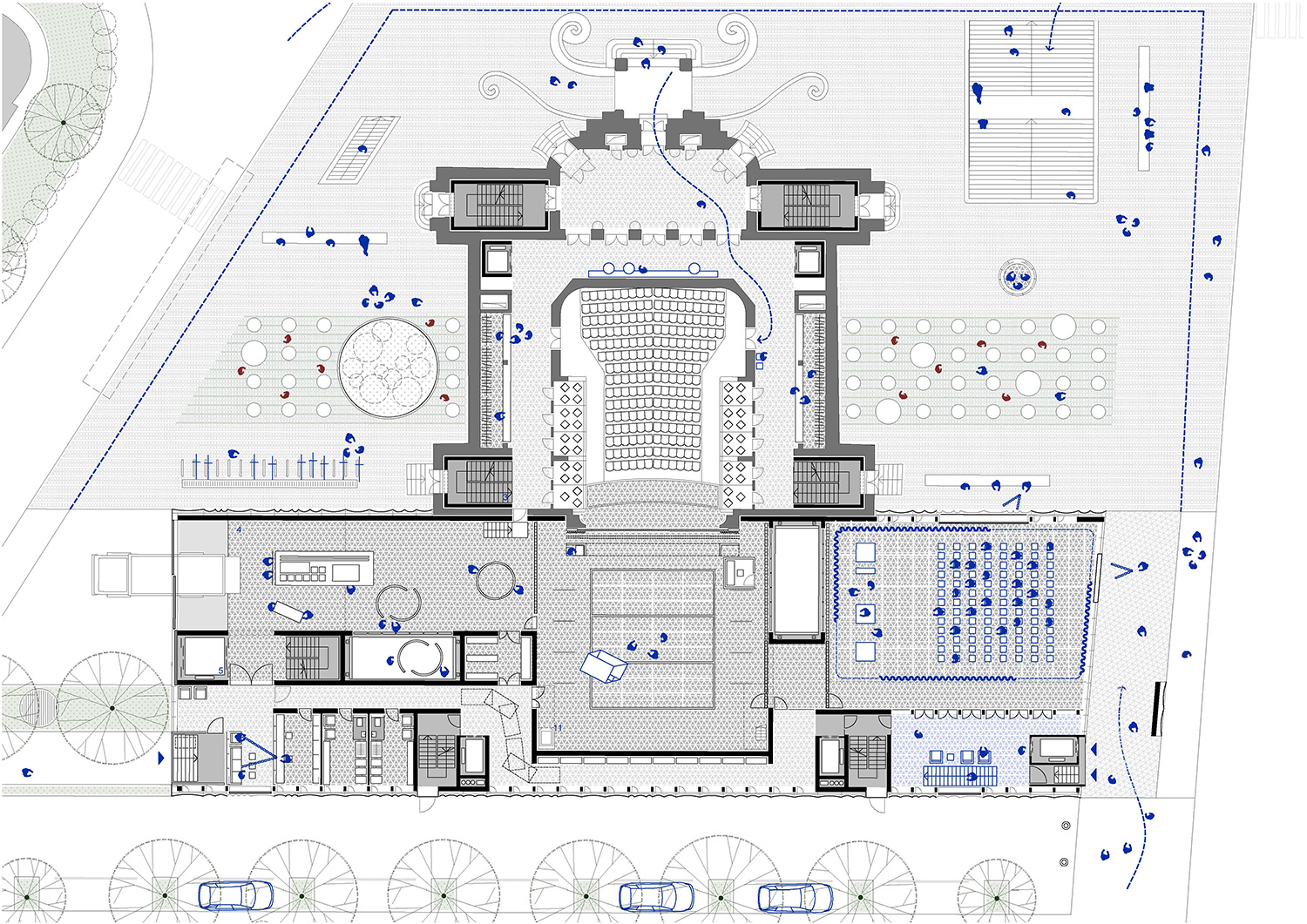 bevk perović arhitekti to renovate and extend slovenia's national theater designboom