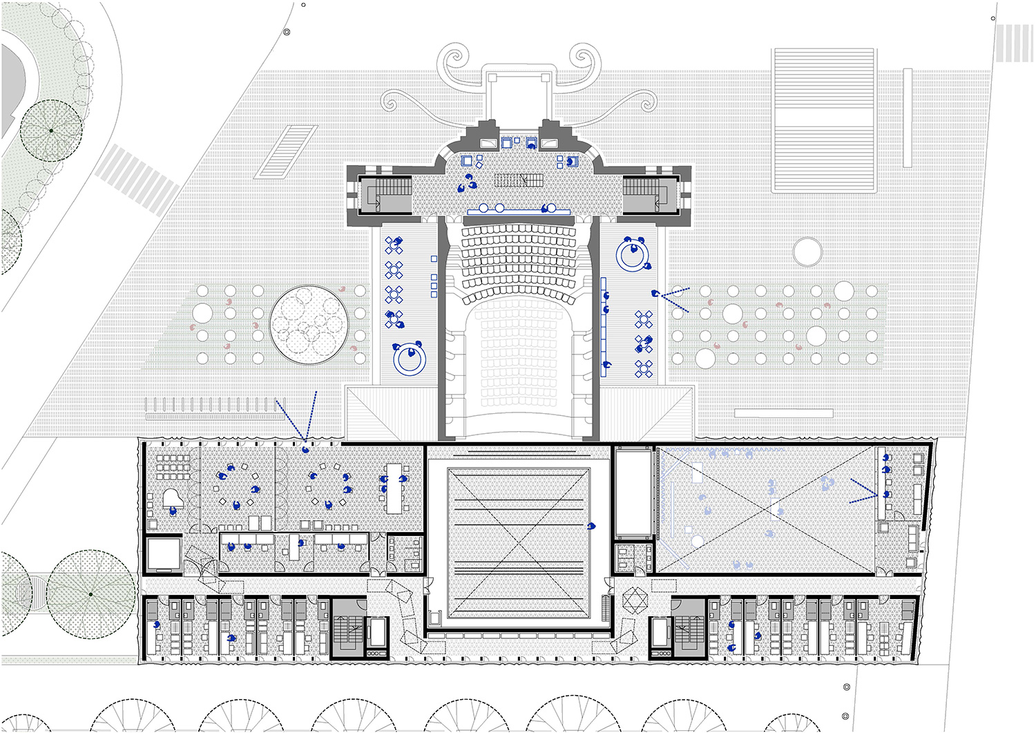 bevk perović arhitekti to renovate and extend slovenia's national theater designboom