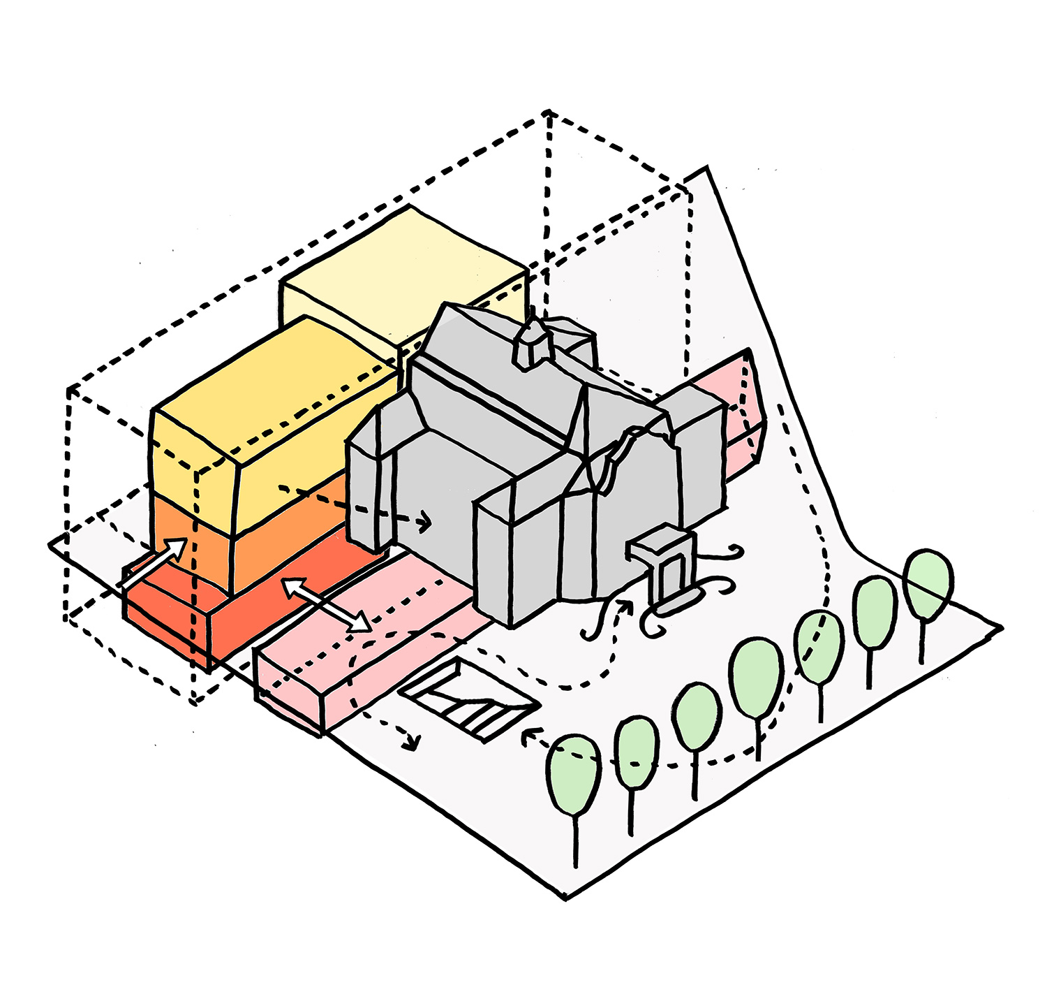 bevk perović arhitekti to renovate and extend slovenia's national theater designboom