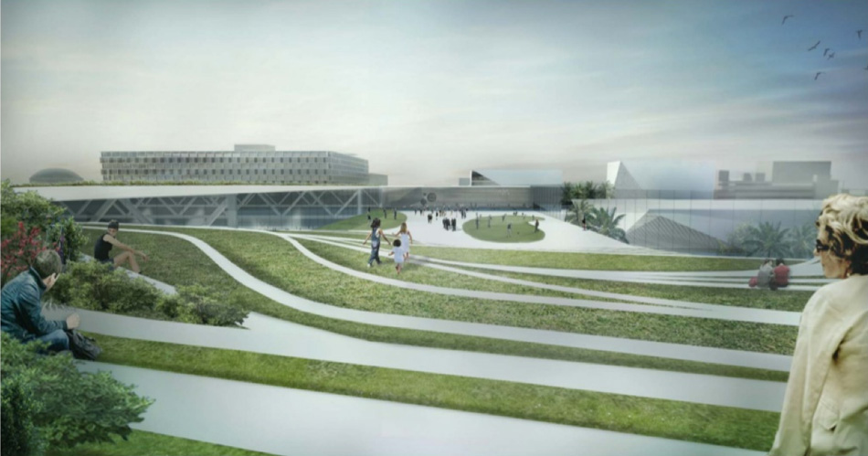 BIG: miami beach convention center proposal 