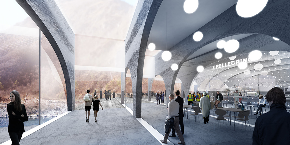 BIG wins competition to construct san pellegrino flagship factory in italy designboom
